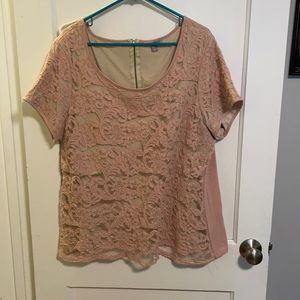 Roz & Ali lace tee